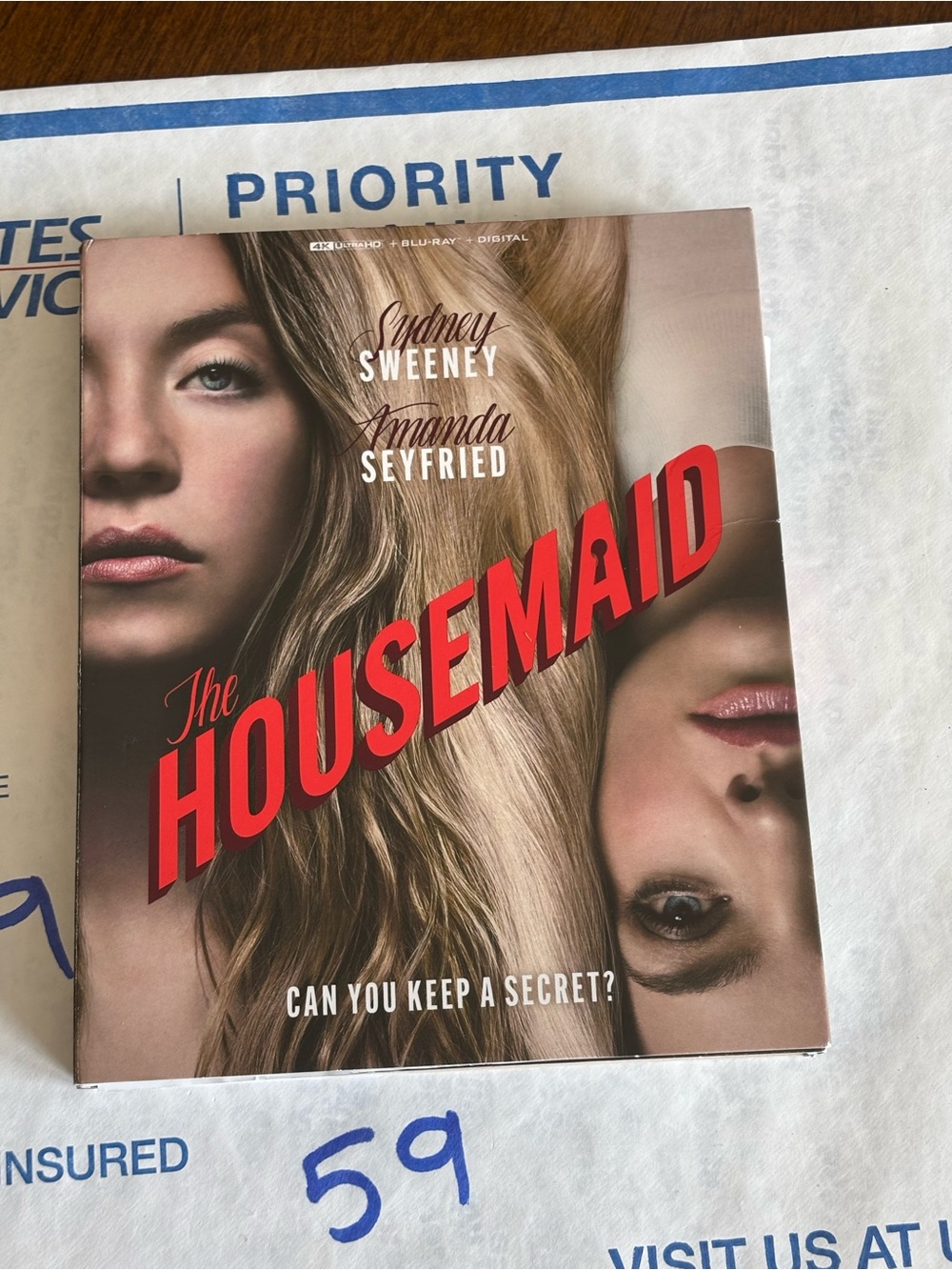 The Housemaid Digipack (4K UHD+Blu-ray W/Slipcover)